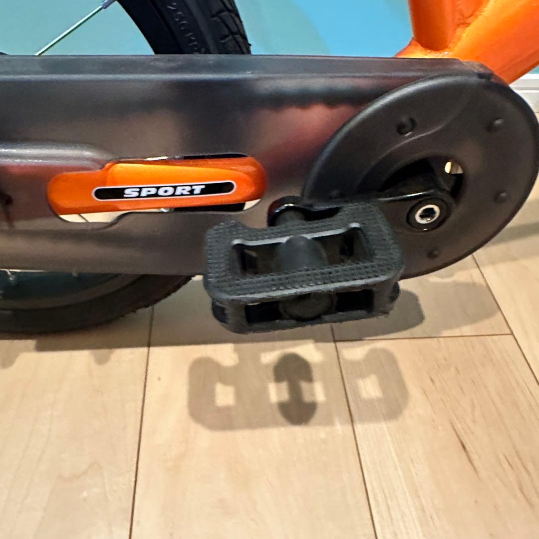 STRIDER 14x ストライダー オレンジ スタンド・ペダル付き 未使用級
