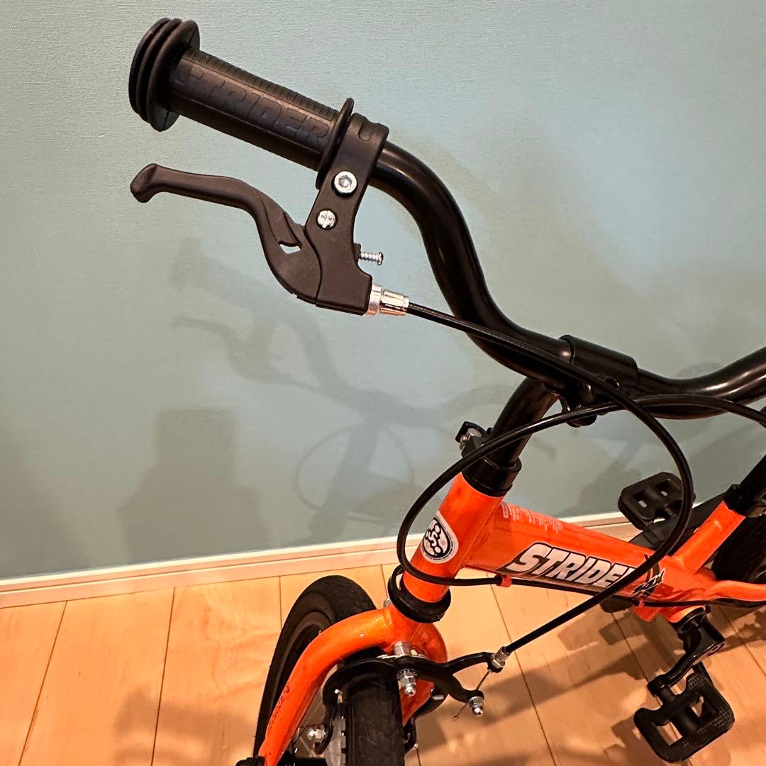 STRIDER 14x ストライダー オレンジ スタンド・ペダル付き 未使用級