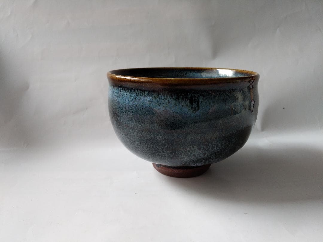 延年窯 茶碗 共箱 茶器 抹茶碗 美品 です。