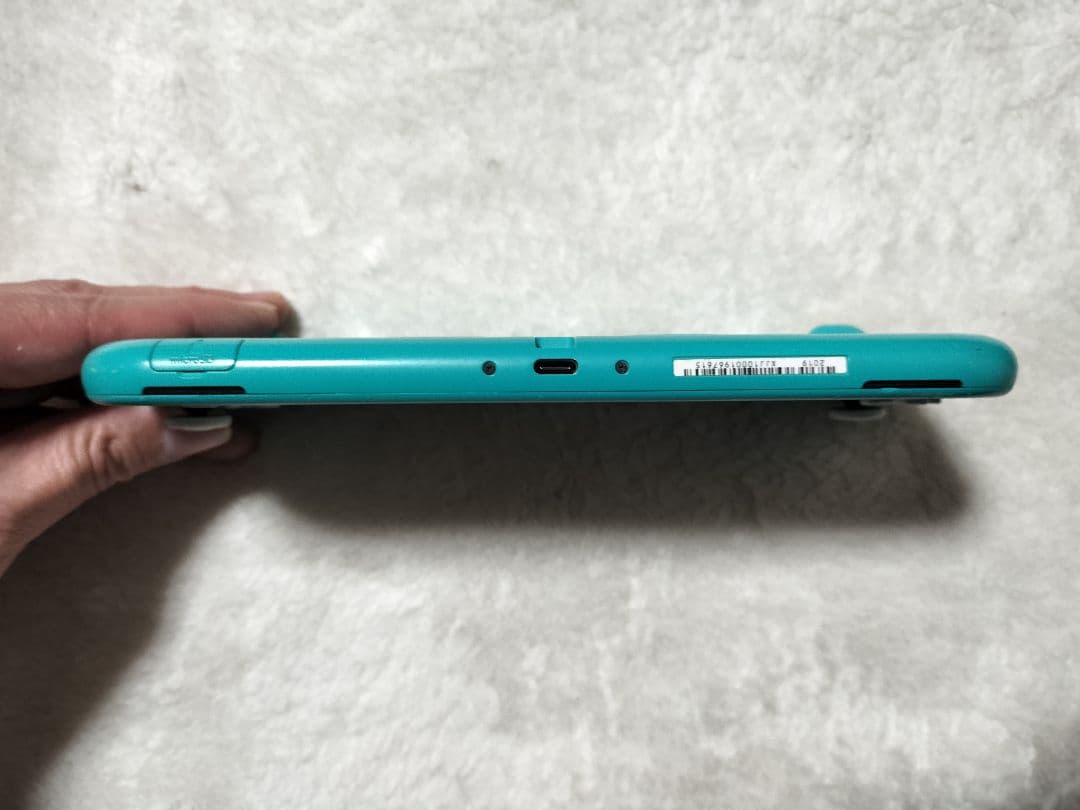 ジャンクNintendo Switch Lite ターコイズ 本体不動品