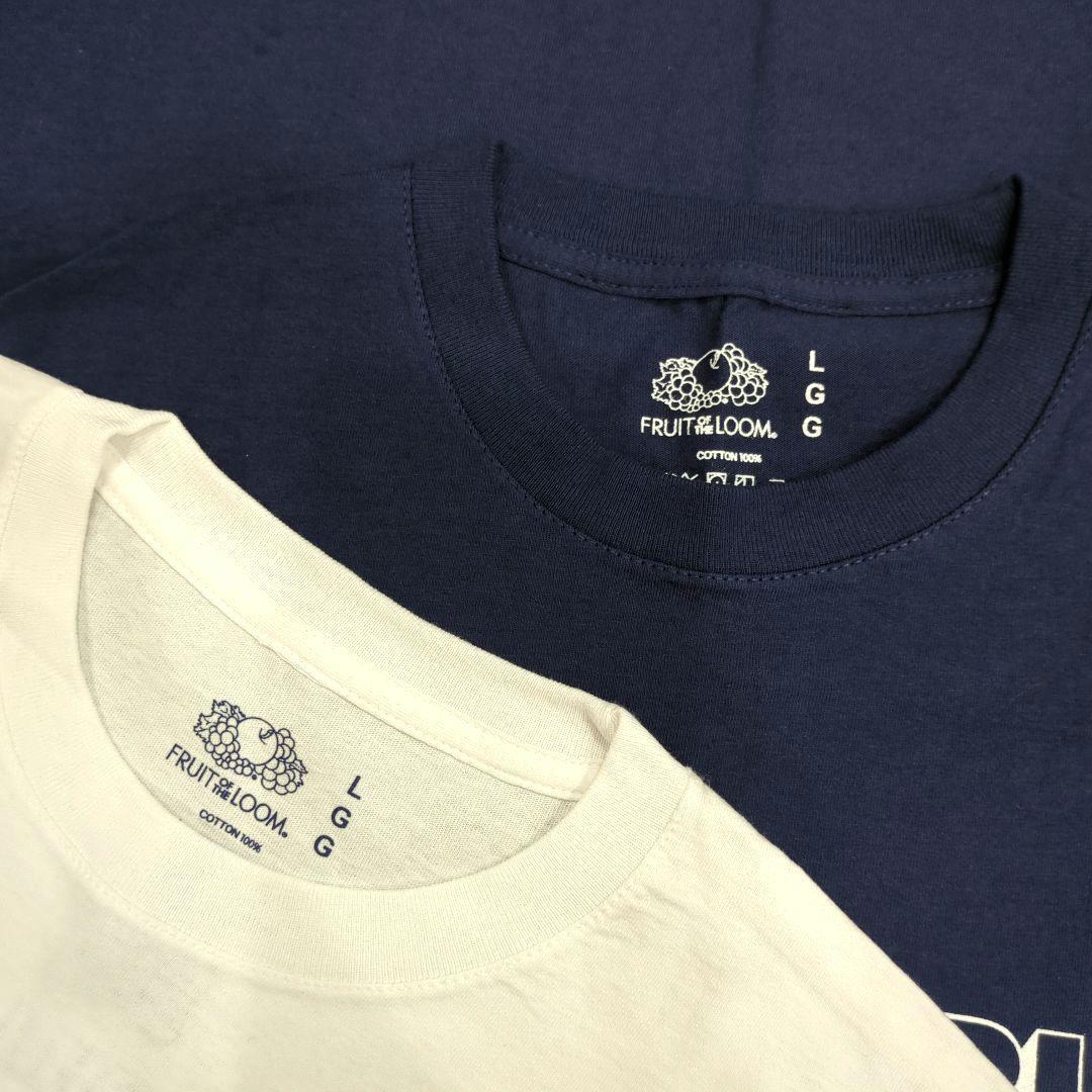 ロンハーマン フルーツオブザルームTシャツ2枚 L ホワイト•ネイビー 匿名配送