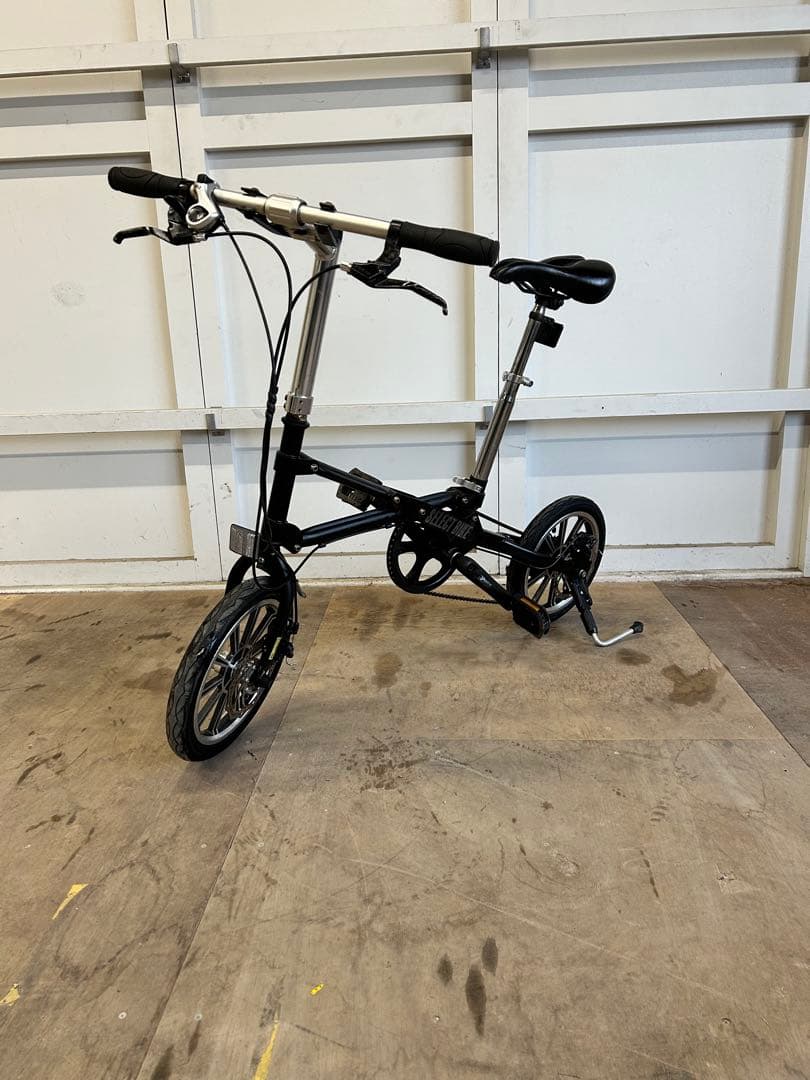 シティサイクル 14インチ ディスクブレーキ ブラック