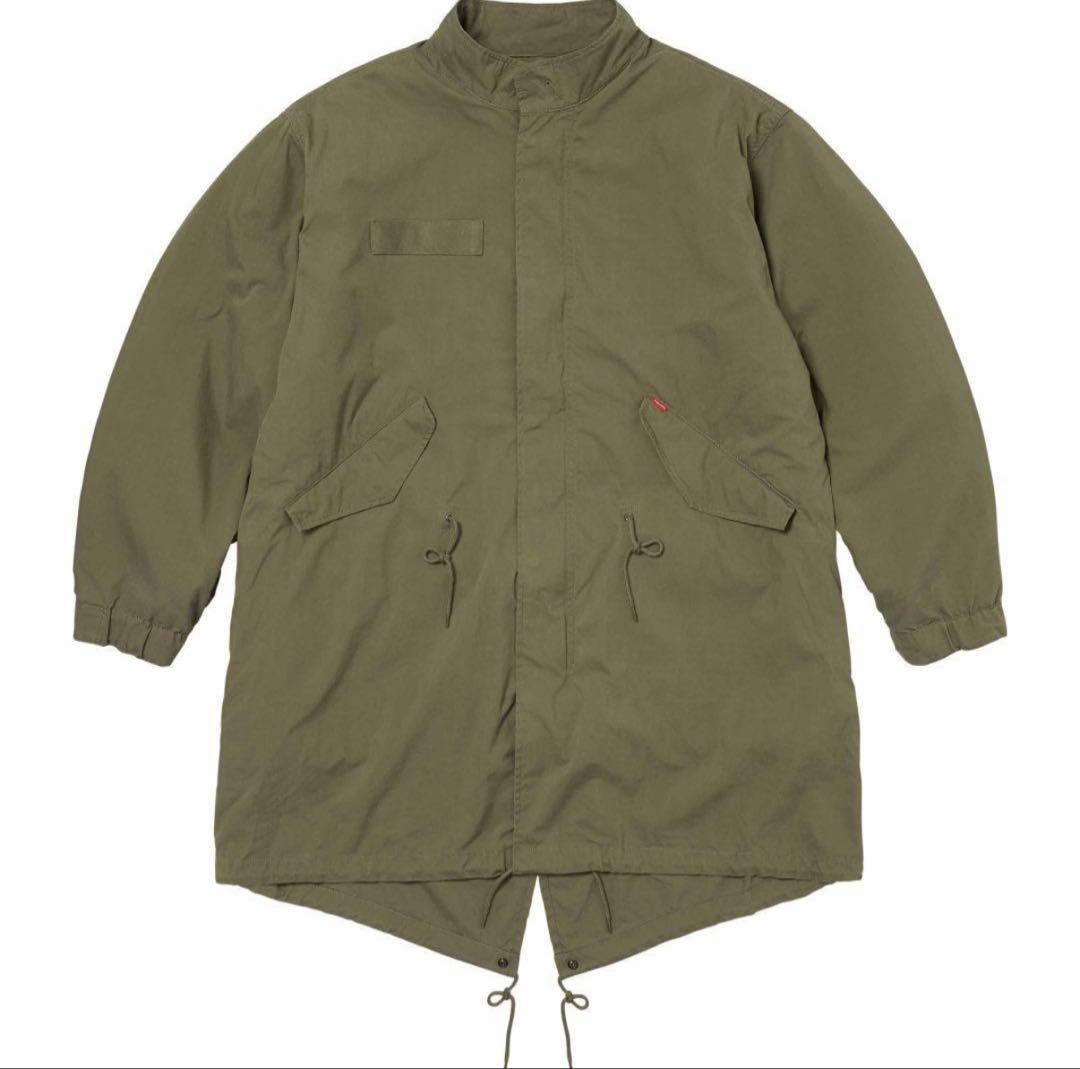 最終値下げSupreme Futura Fishtail Parka Olive