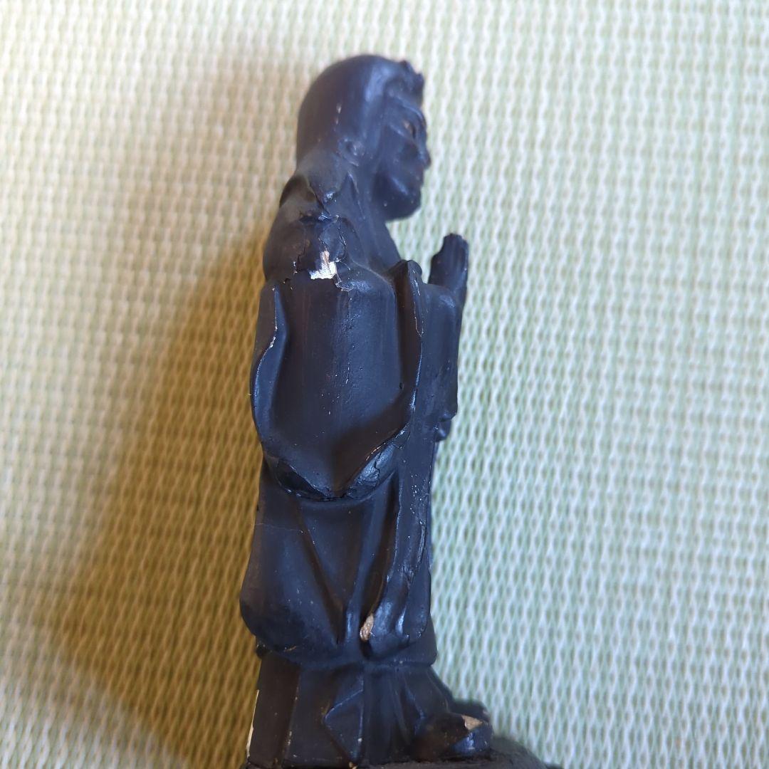 鬼形鬼子母神　玉眼　文正元（1466年）の書入　日蓮宗　日蓮　中山法華経寺