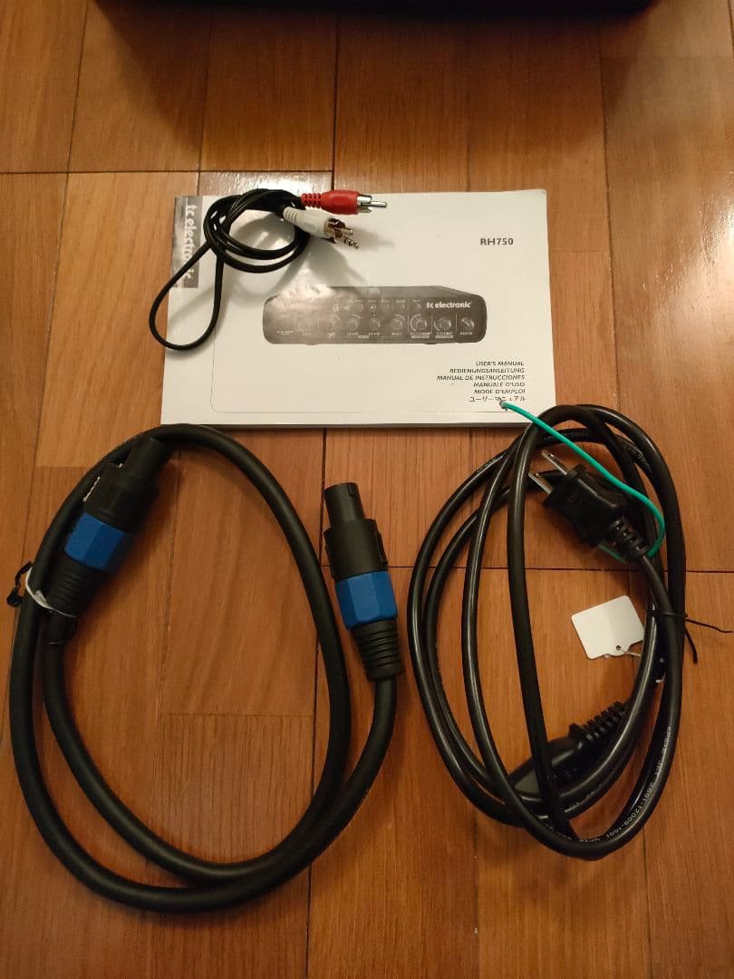 【TC ELECTRONIC RH750 】ベースアンプヘッド 付属品有り◎