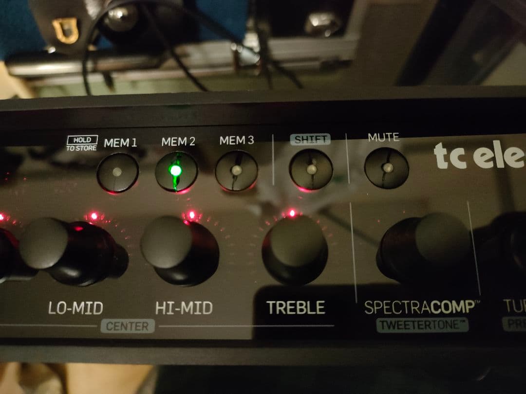 【TC ELECTRONIC RH750 】ベースアンプヘッド 付属品有り◎