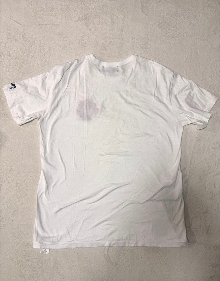 WILDSIDE YOHJI YAMAMOTO T-shirt 牡丹刺繍ホワイト
