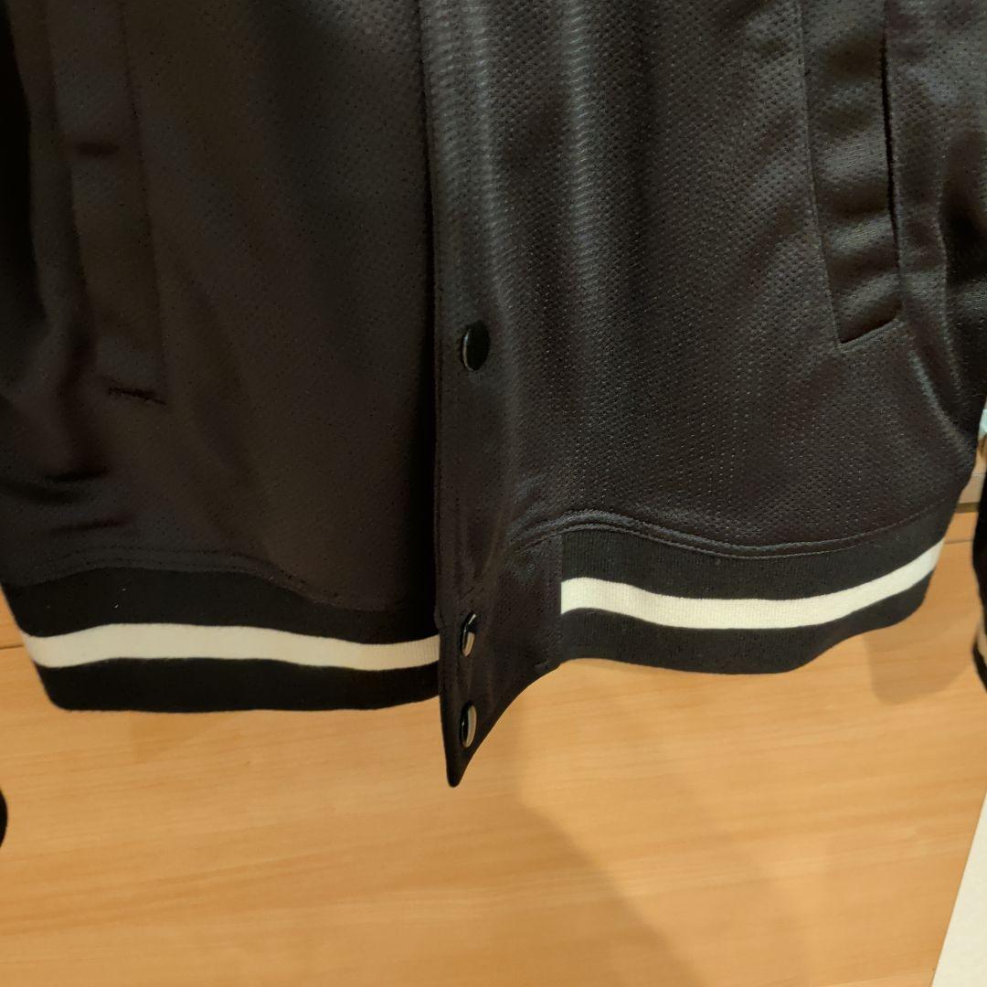 Supreme　Mesh Varsity Jacket　Mサイズ　ブラック