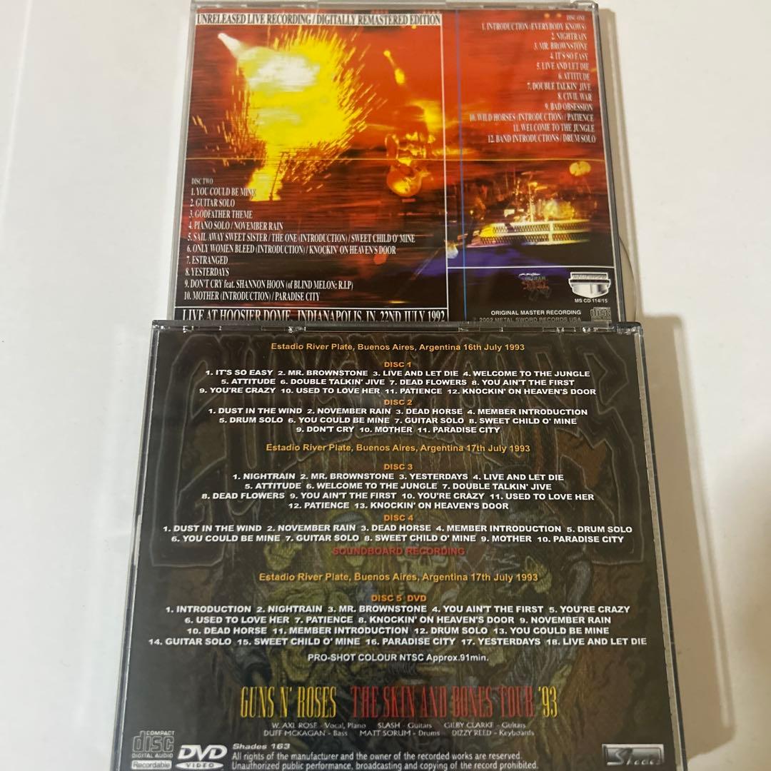 Guns N' Roses ライブCDセット
