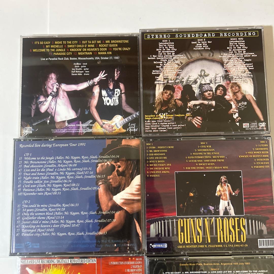 Guns N' Roses ライブCDセット