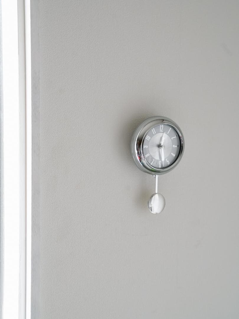 vintage wall clock 振り子時計 ミッドセンチュリーモダン