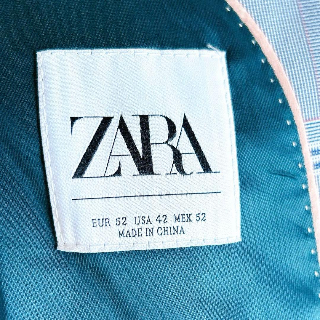 ZARA COOLMAX スーツ セットアップ グレンチェック