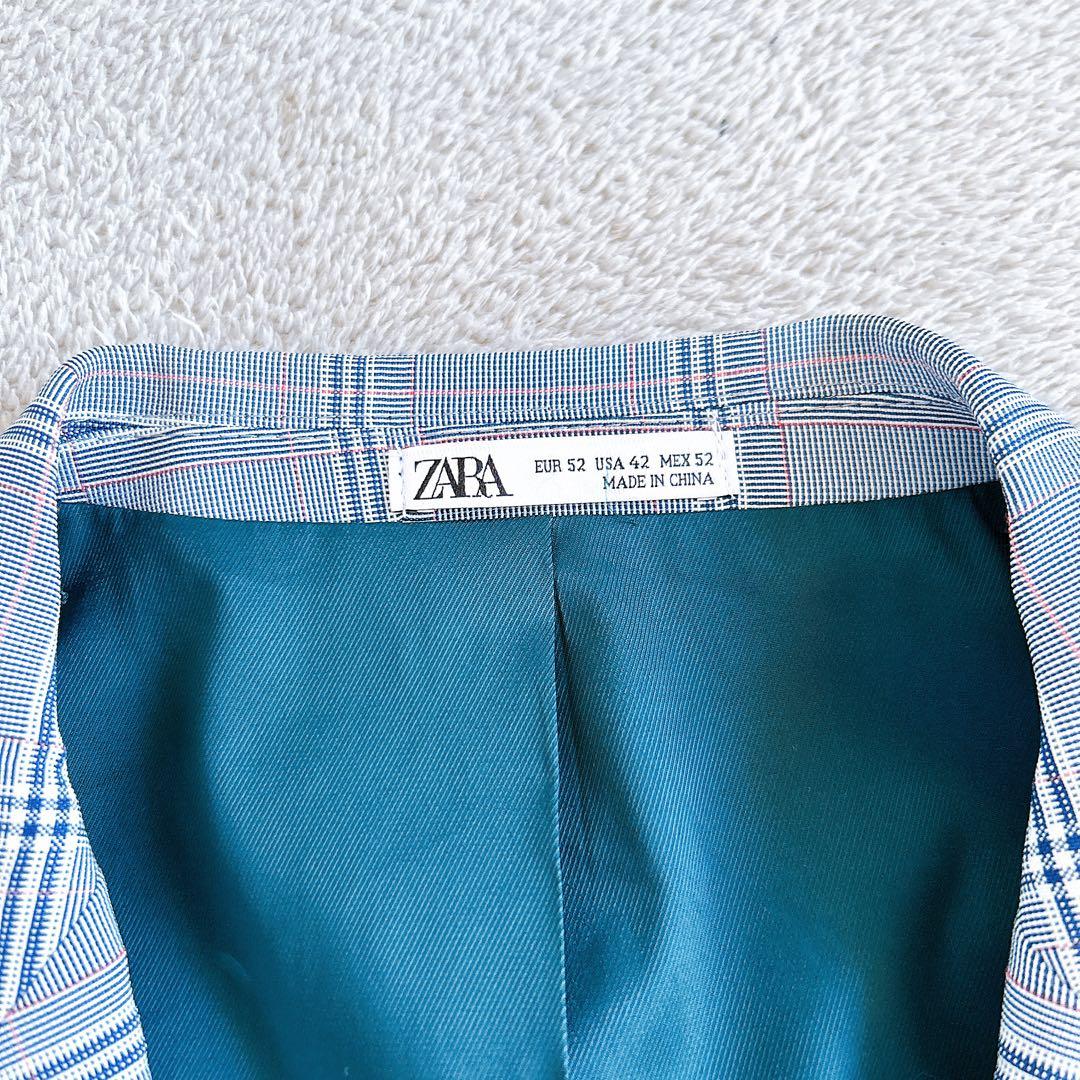 ZARA COOLMAX スーツ セットアップ グレンチェック
