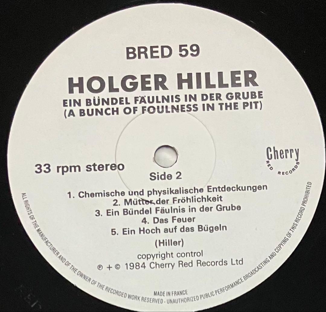 洋楽 Holger Hiller Ein Bundel Faulnis In Der