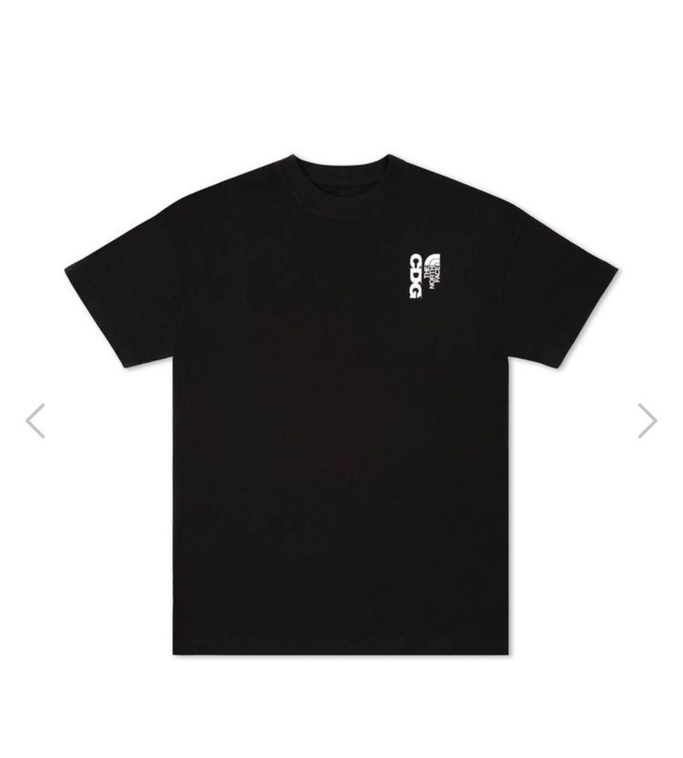 【新品未使用】CDG × THE NORTH FACE コラボTシャツS 黒