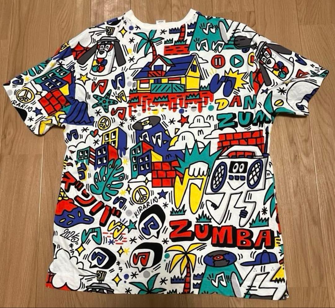 正規品 ZUMBA POP BEACH T-shirt 日本限定 Tシャツ S