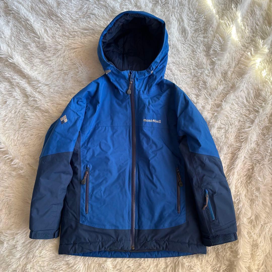 モンベル mont-bell 140 キッズ スキーウェアセット 子供用