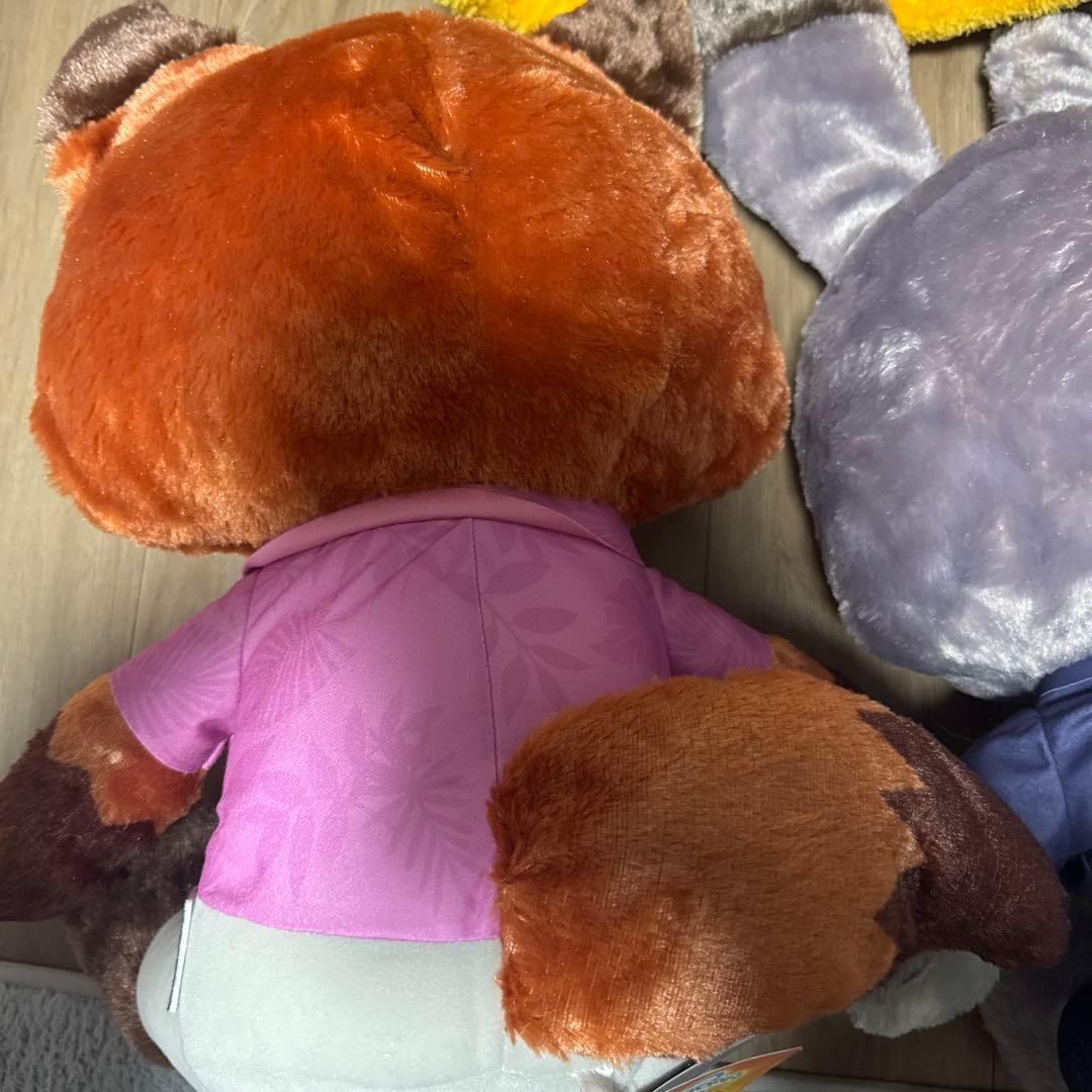 ズートピア2 ニック ジュディ スーパーラージ　ぬいぐるみ　おまけ付き