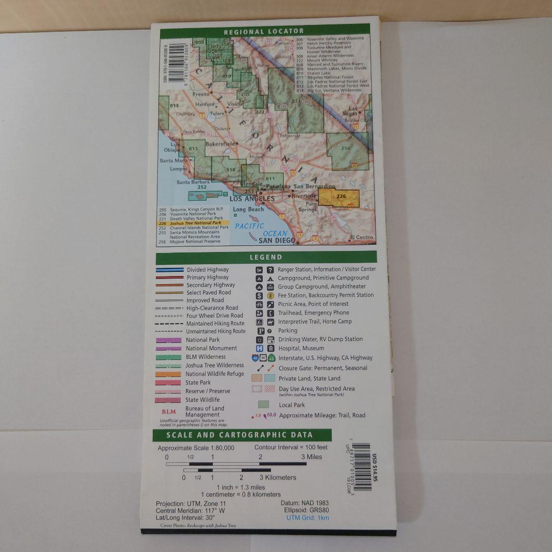 米国 国立公園 地図 3点セット National Parks Map
