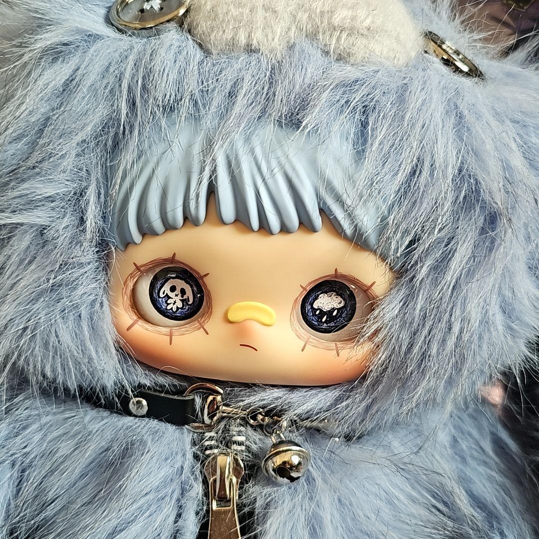 Maymei メイメイ新作 反逆シリーズ　うさぎ　水色　ぬいぐるみ　リュック