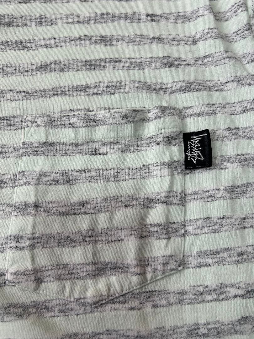 希少☆ OLD STUSSY ボーダーTシャツ L