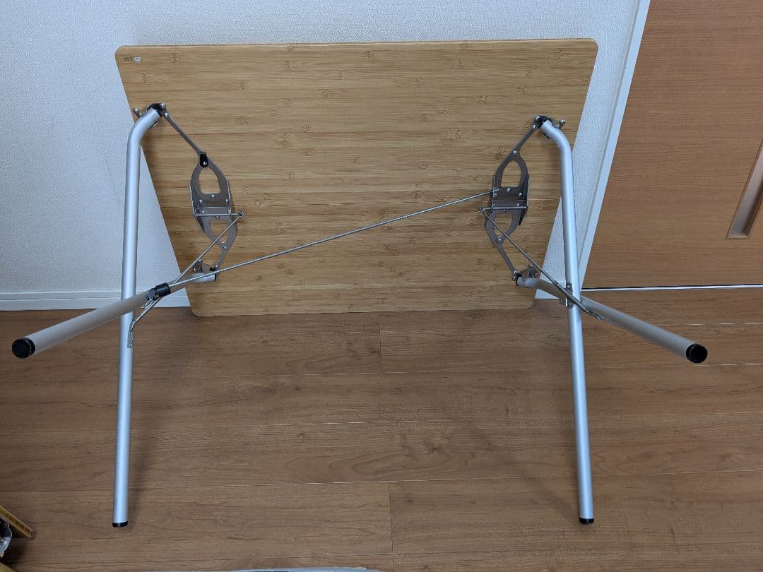 スノーピーク　ワンアクションテーブル竹　LV-010TR　収納袋欠品