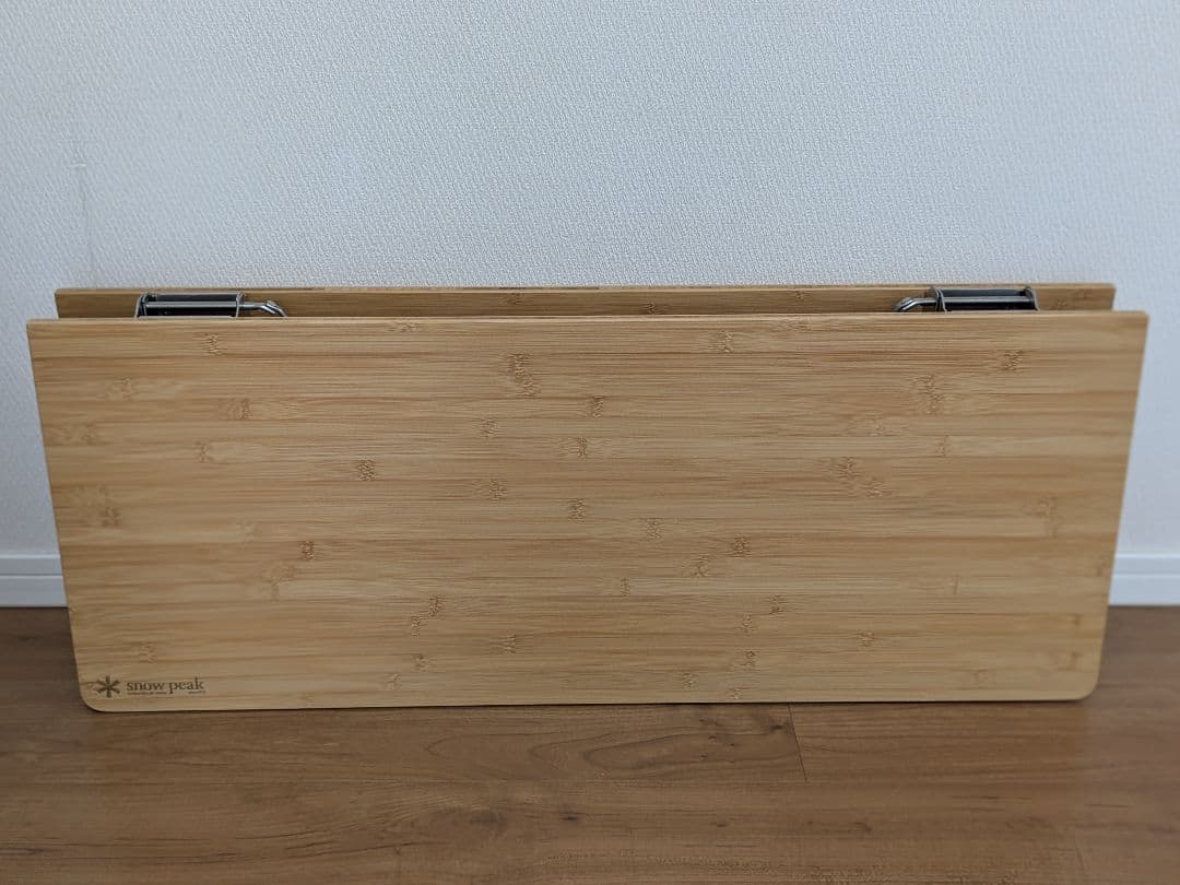 スノーピーク　ワンアクションテーブル竹　LV-010TR　収納袋欠品