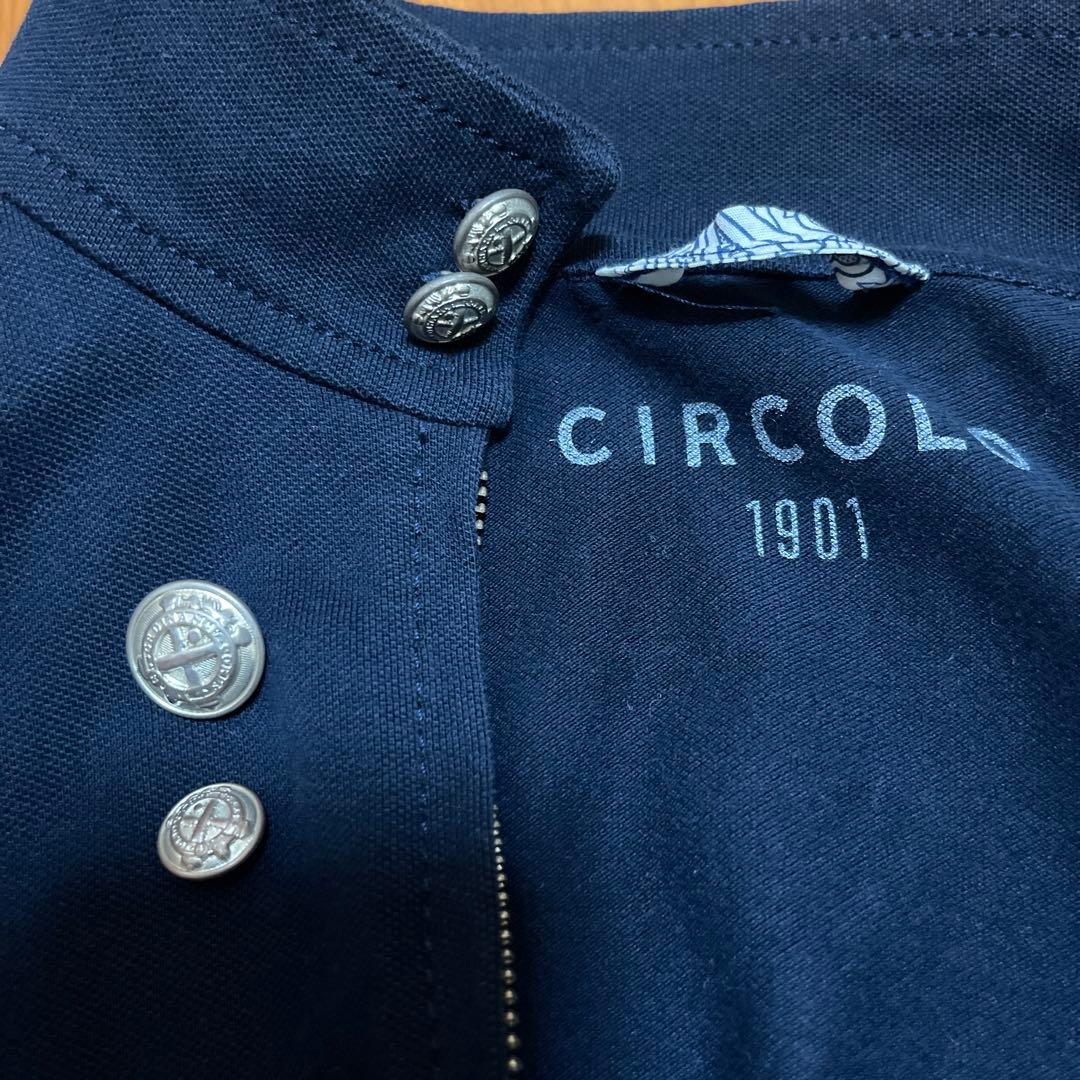 け*ー様 CIRCOLO チルコロ　スタンドネックブルゾン　コットンストレッチ