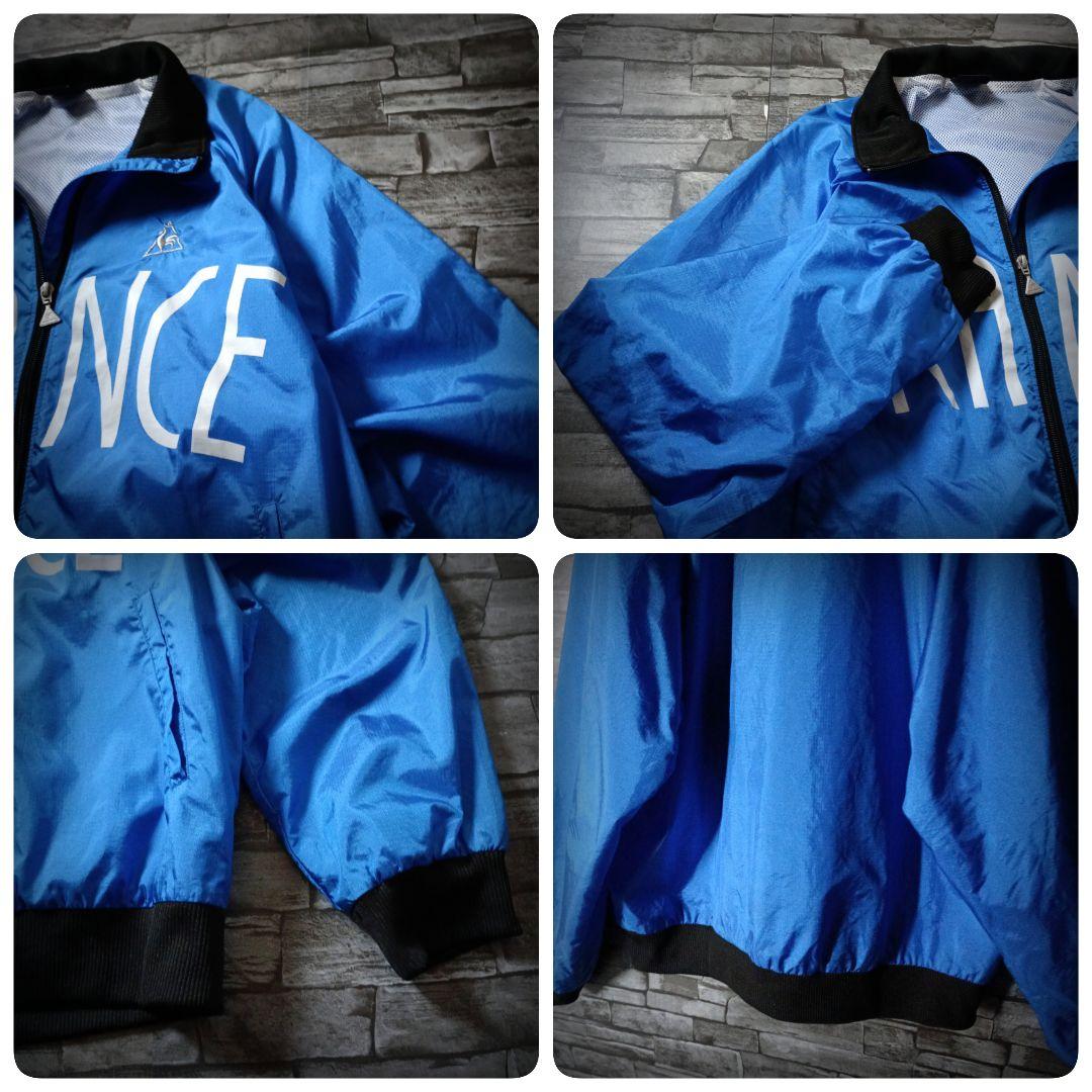 グッドカラー☆ルコックスポルティフ ナイロンジャケット FRANCEロゴ XL