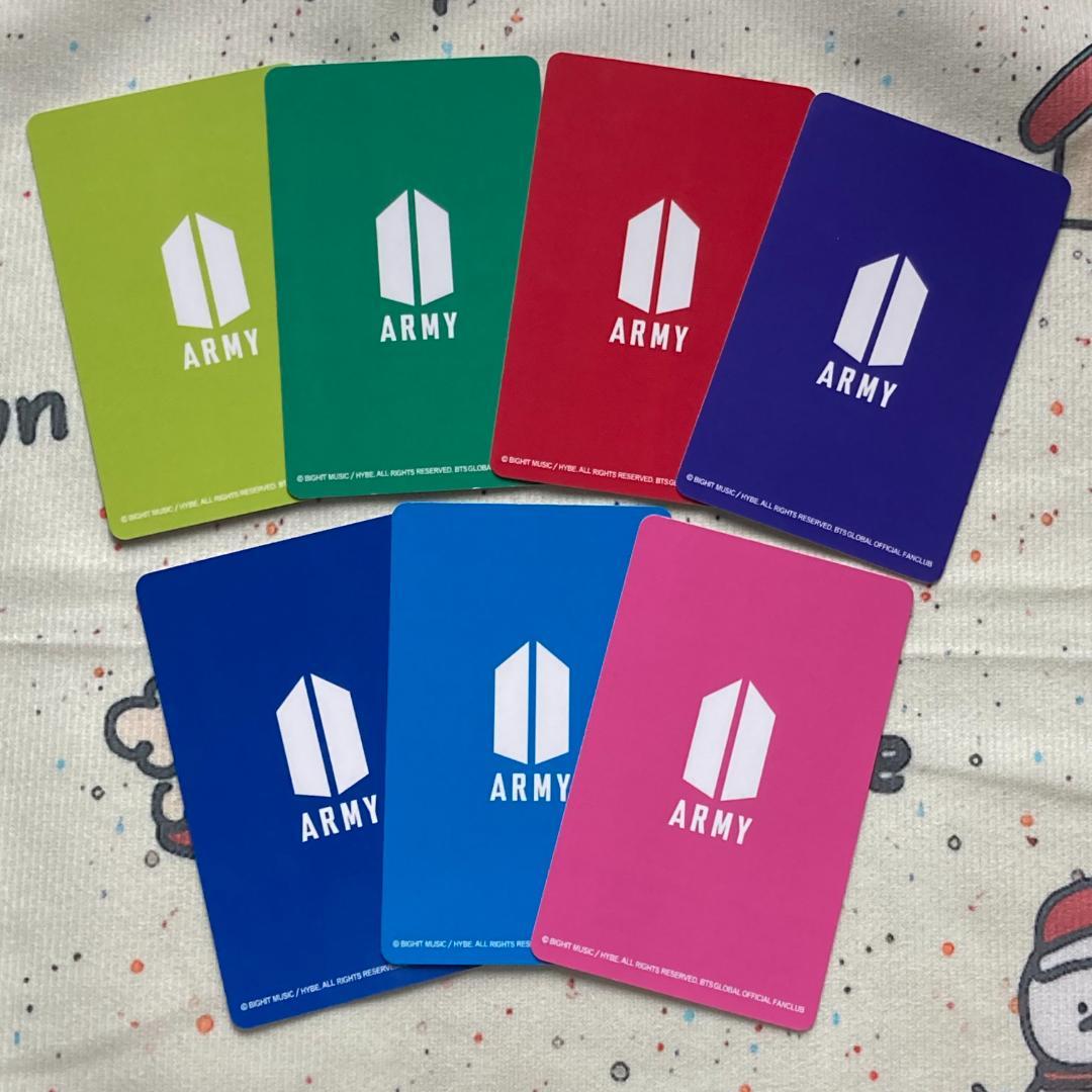 BTS ファンクラブ アンケート JPFC 会報 特典 全員セット