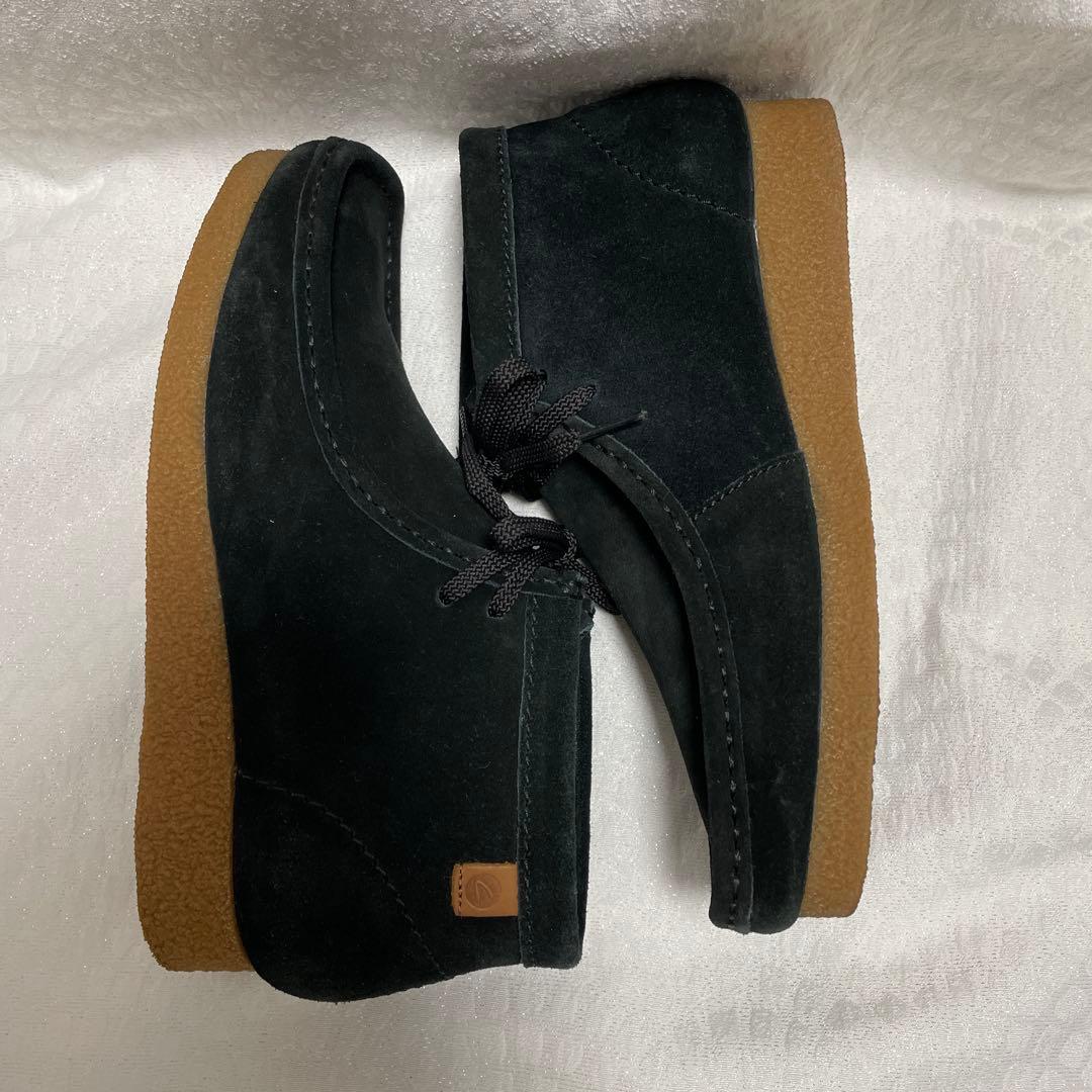 Clarks ブラック スエード