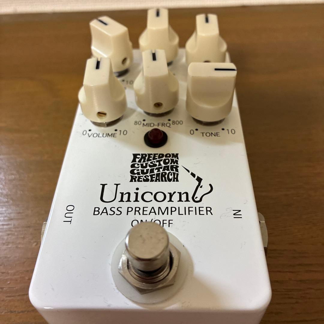【美品】ベースプリアンプ　Unicorn BASS PREAMPRIFIRE