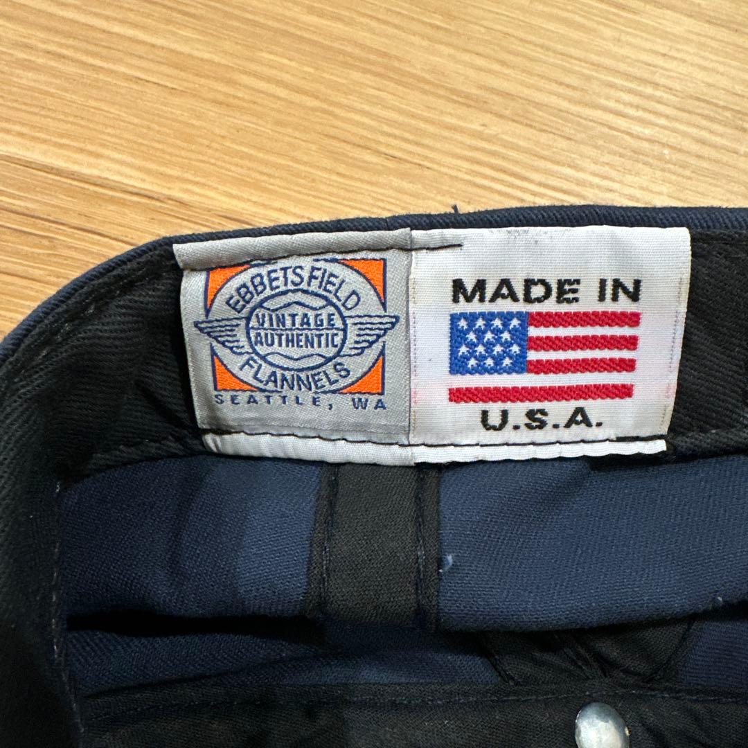 Ebbets Field Flannels エベッツフィールドキャップ　ネイビー