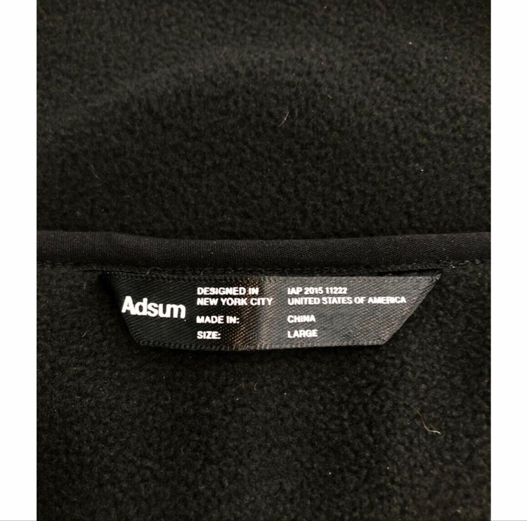 Adsum New York フリースベスト L size
