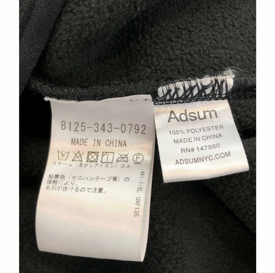 Adsum New York フリースベスト L size