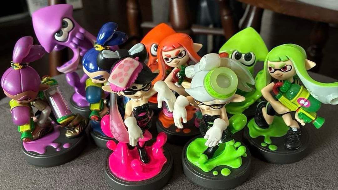 スプラトゥーン amiibo キャラクター 9体セット