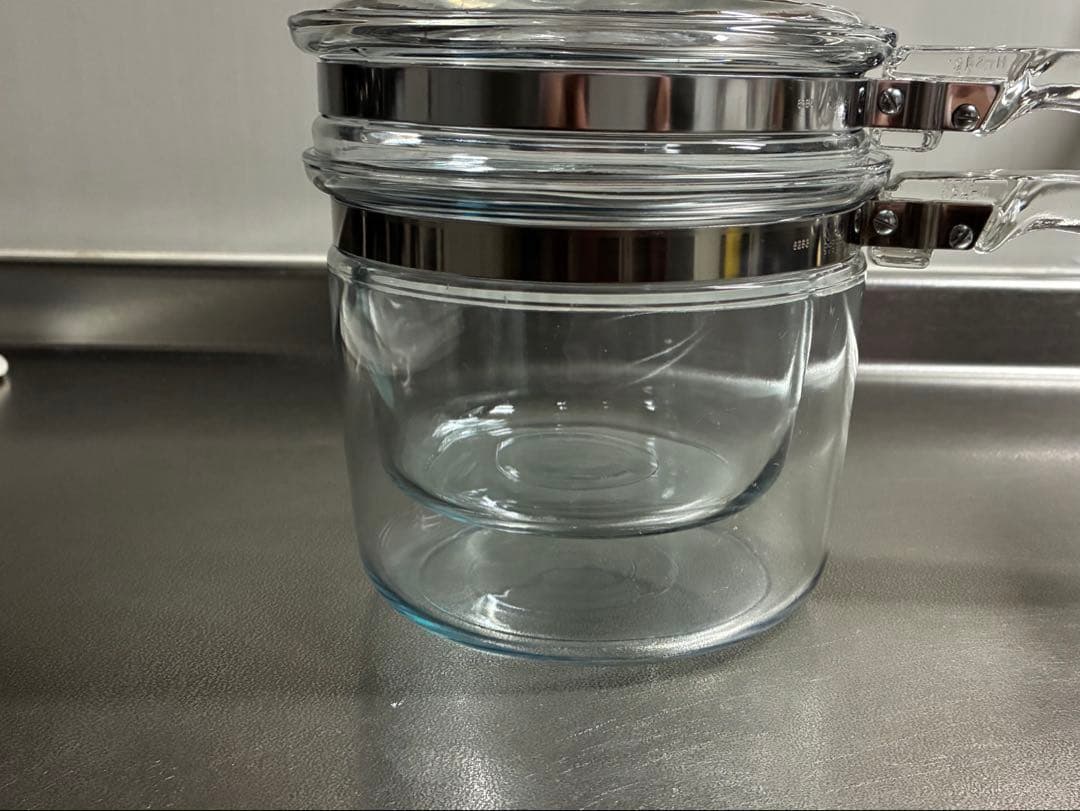オールドパイレックス ダブルボイラー PYREX フレームウェア6283 美品