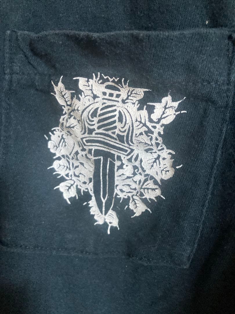 CHROME HEARTS クロムハーツ　tシャツ　ダガー プリント