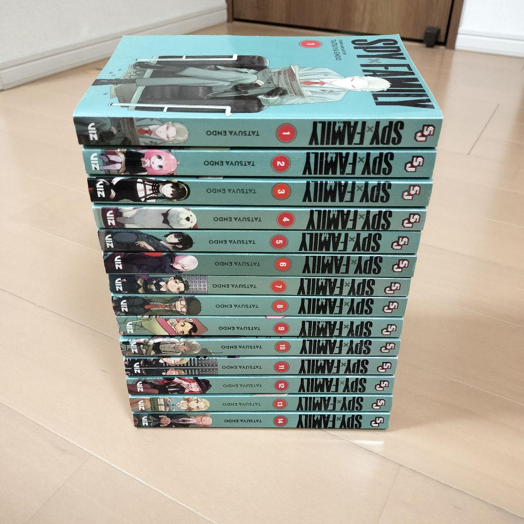 英語版　SPY×FAMILY　1-14　14冊セット