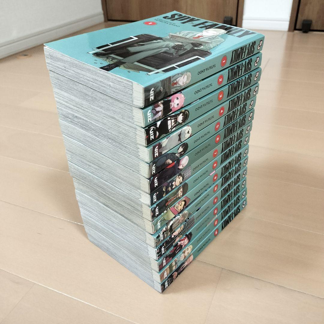 英語版　SPY×FAMILY　1-14　14冊セット