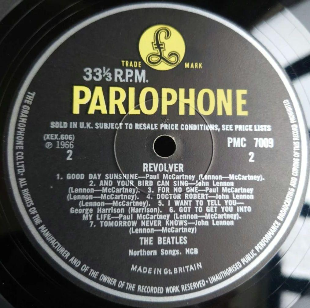 UK盤THE BEATLES REVOLVER