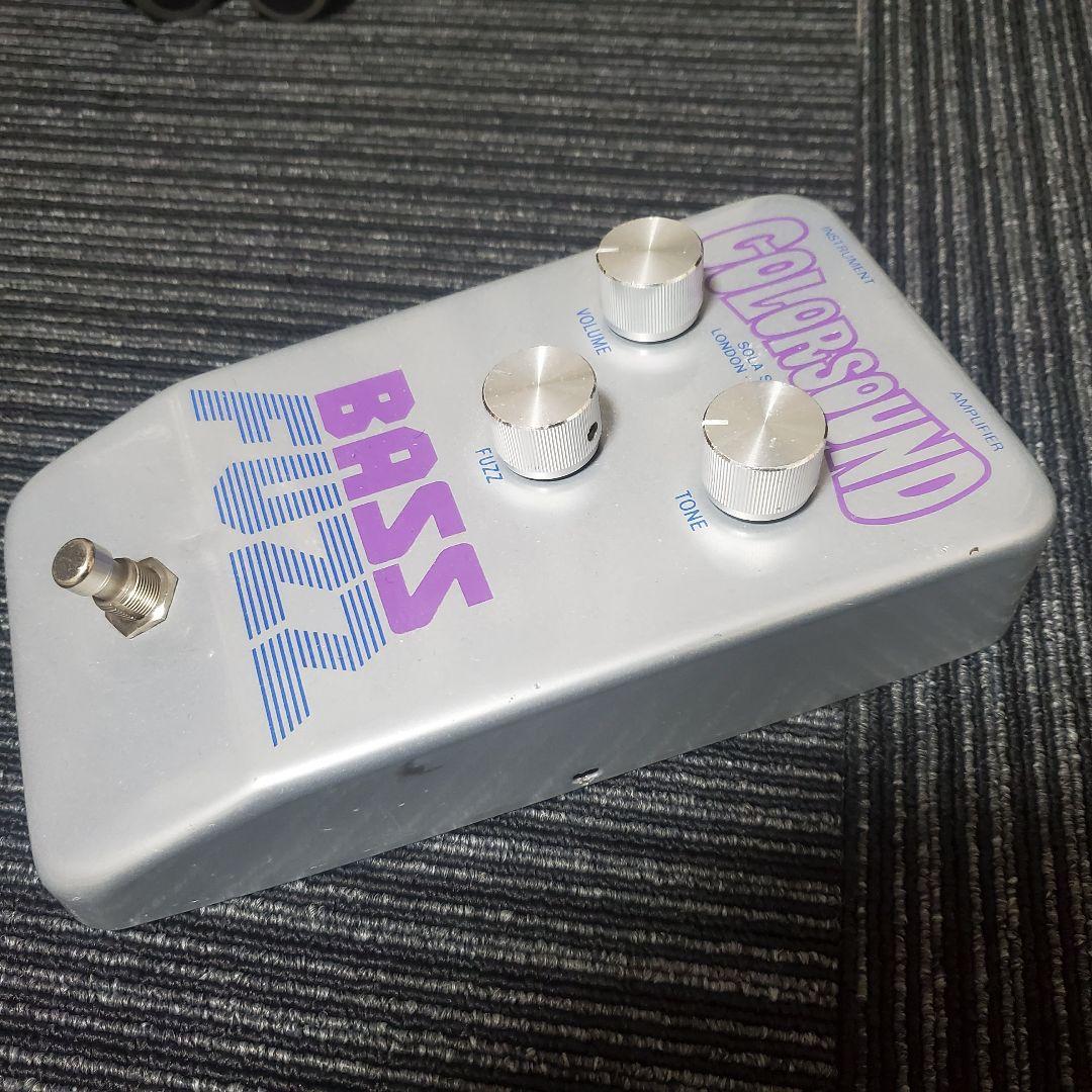ベース COLOR SOUND BASS FUZZ