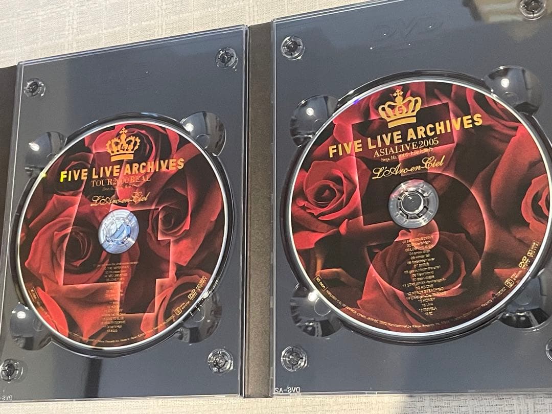 L'Arc～en～Ciel/FIVE LIVE ARCHIVES〈完全生産限定盤
