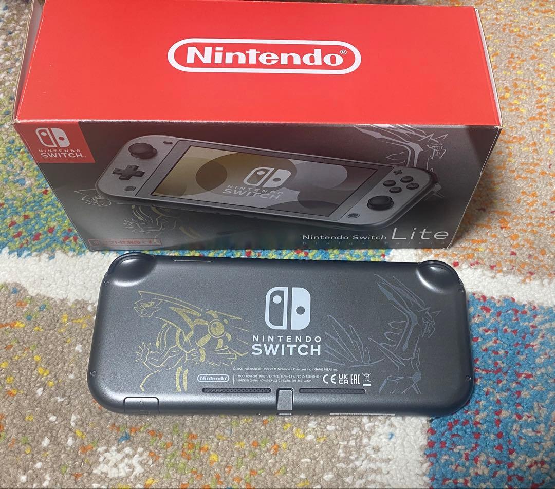 Nintendo Switch Lite ディアルガ パルキアデザイン