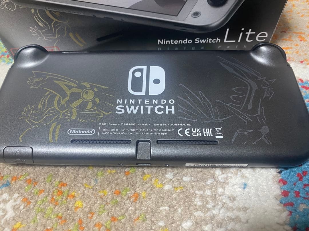 Nintendo Switch Lite ディアルガ パルキアデザイン