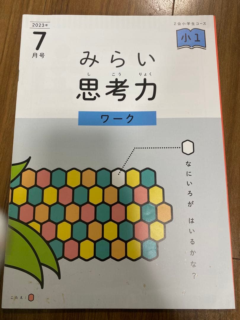 Z会　小1 みらい思考力ワーク&けいけん 1年分　まとめ