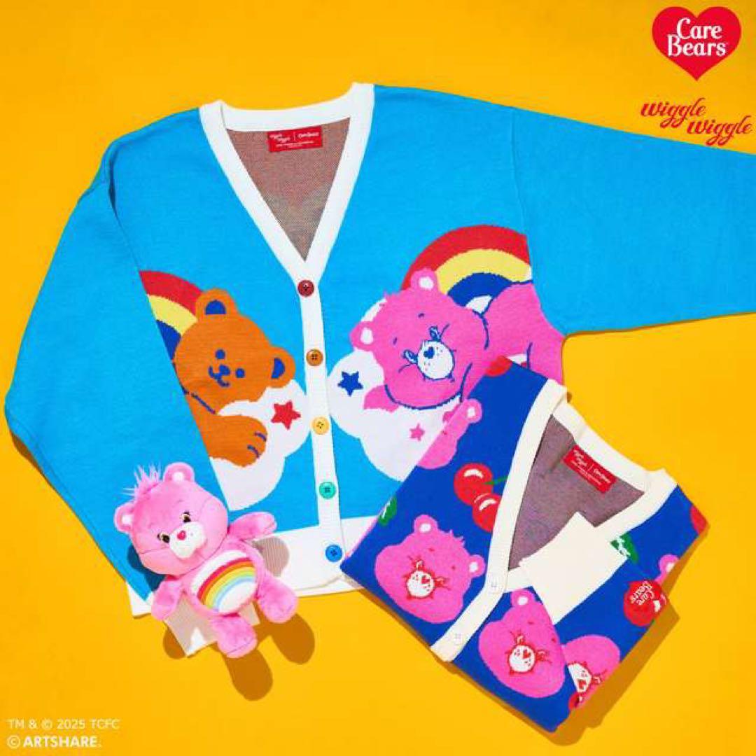 【4月限定値下げ】【新品】ケアベア wiggle wiggle カーディガン