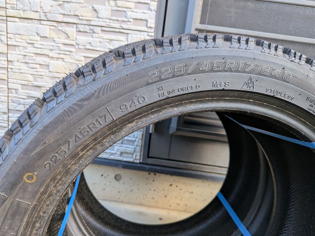 NANKANG AW-1 スタッドレスタイヤ 225/45R17 2本セット