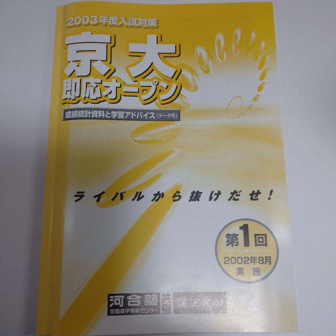 第１回 京大即応オープン 2003年度