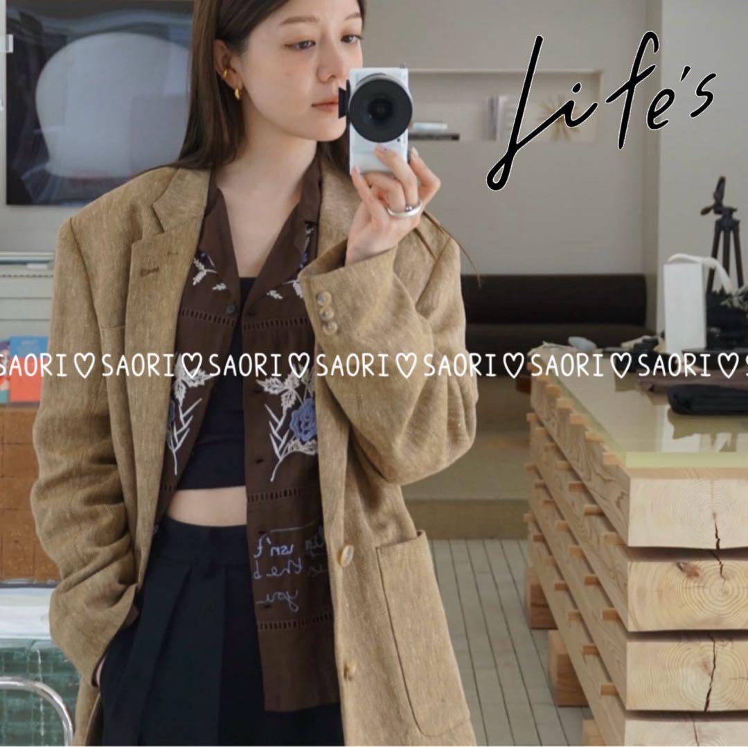 TODAYFUL【美品】Boyfriend Linen Jacket